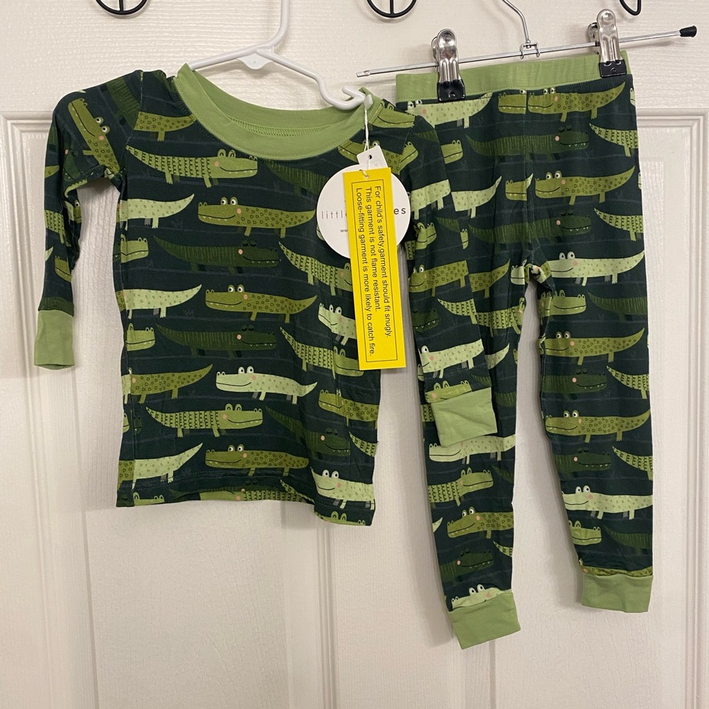 Little Sleepies crocodiles NWT